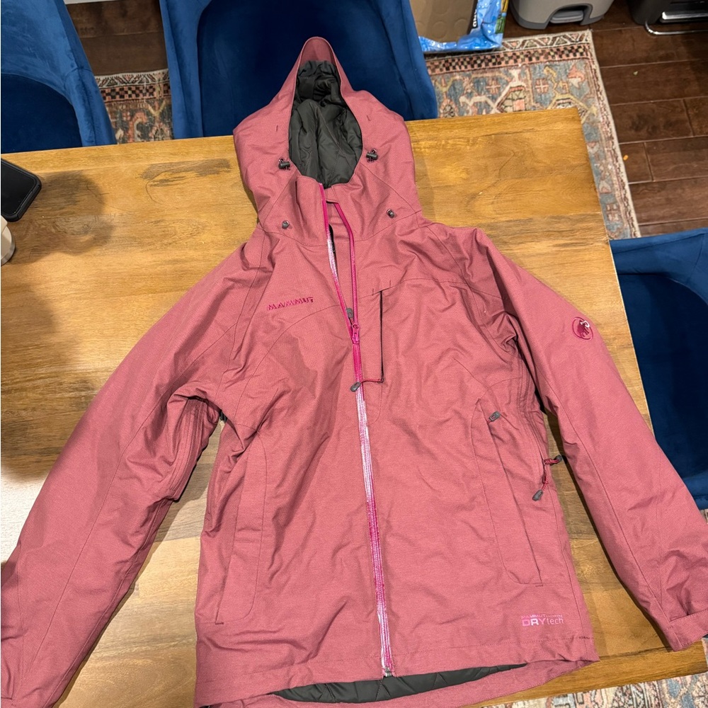 Women’s Mammut Magenta/Maroon Ski Jacket